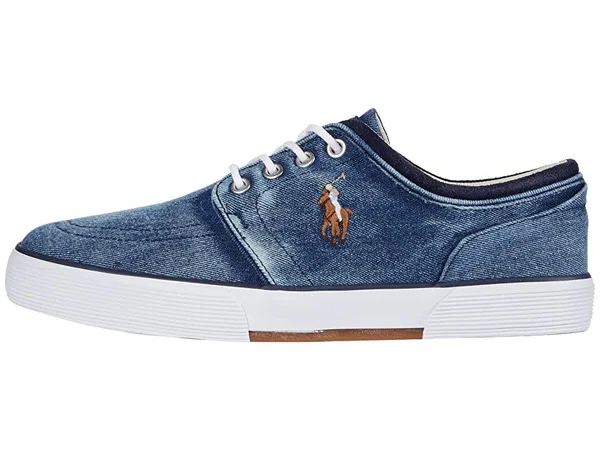 Polo Ralph Lauren Men's Faxon Leather Fashion Sneaker
