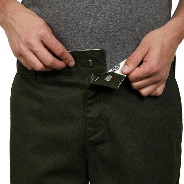 Dickies Slim Fit Mens Shorts - Olive Green