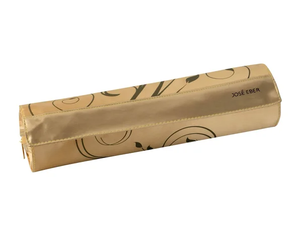 Jose Eber Gift Set, Gold, 25mm Curling Iron, 1.25x22 Ceramic Straightener, Travel Case
