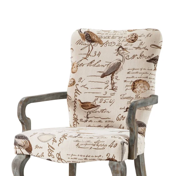Madison Park Arnau Accent Chair in Ivory