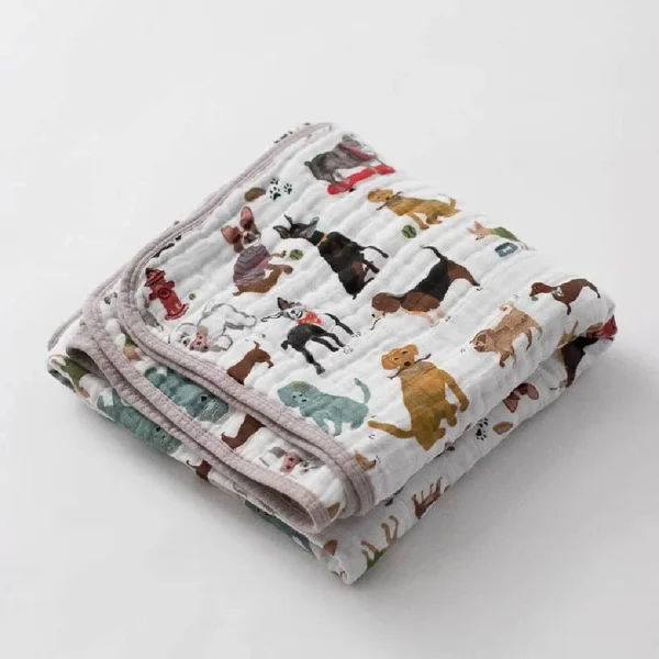 Little Unicorn Cotton Muslin Quilt - Llama Llama