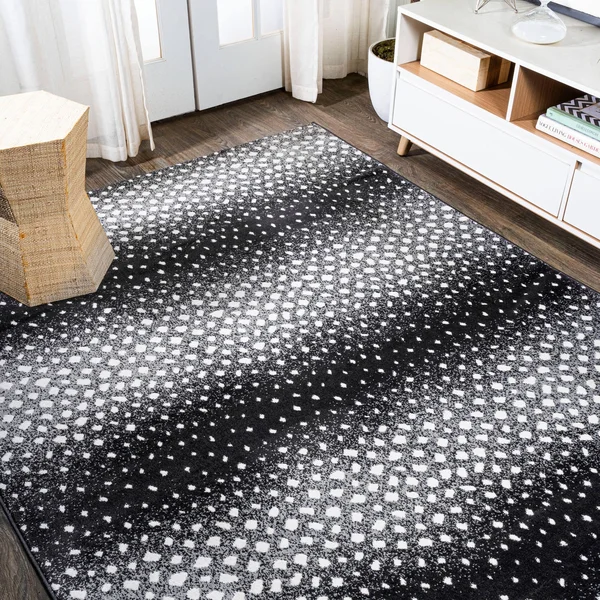 Jonathan Y Antelope Modern Animal Area Rug - 8 x 10 - Blue/Cream