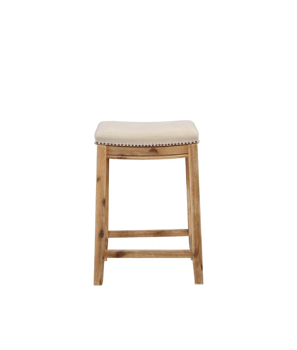 Claridge Counter Height Barstool Beige - Linon