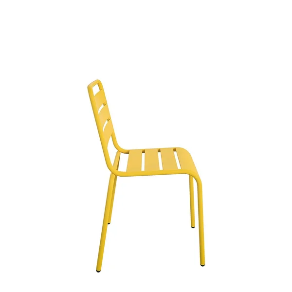 Novogratz Poolside Gossip, June Stacking Dining Chairs, 4 Pack, Yellow