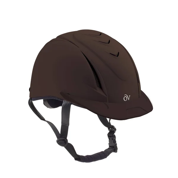 Ovation Deluxe Schooler Helmet - Brown
