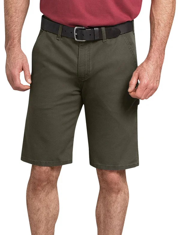 Dickies DX802 Tough Max Duck Carpenter Short - Stonewashed Moss - 30