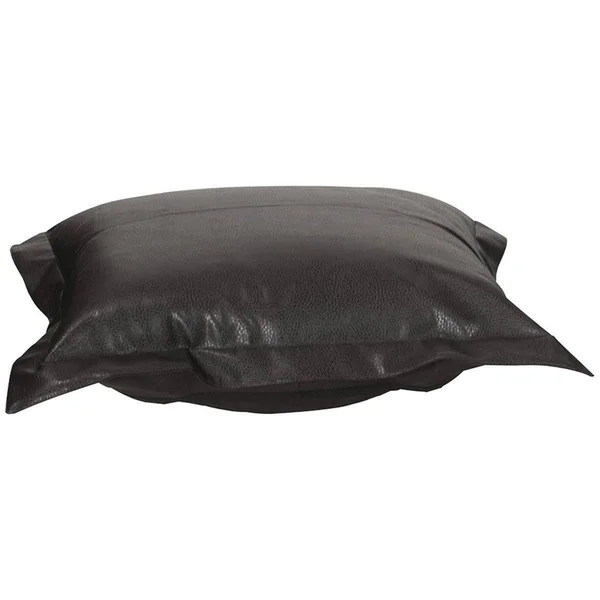 Howard Elliott 310-194P Puff Ottoman CUSHION, Avanti Black