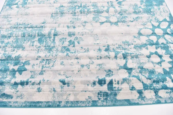 8&x8& Square Larvotto Sofia Rug Blue - Unique Loom