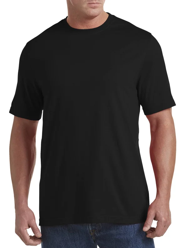 Big & Tall Harbor Bay Wicking Jersey No-Pocket Tee