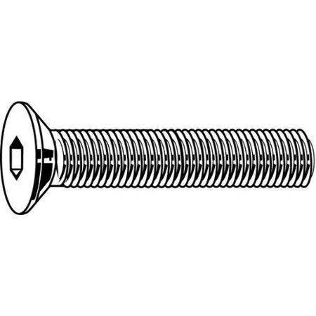 Fabory U07566.006.0050 Shcs, flat, alloy Steel, #0-80X1/2