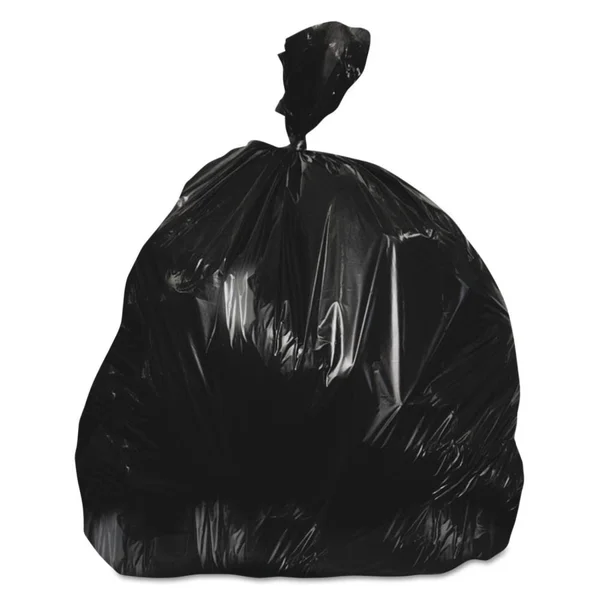 Heritage 150-Pack 60-Gallon Black Plastic Can Trash Bag, HERZ7660WKR01