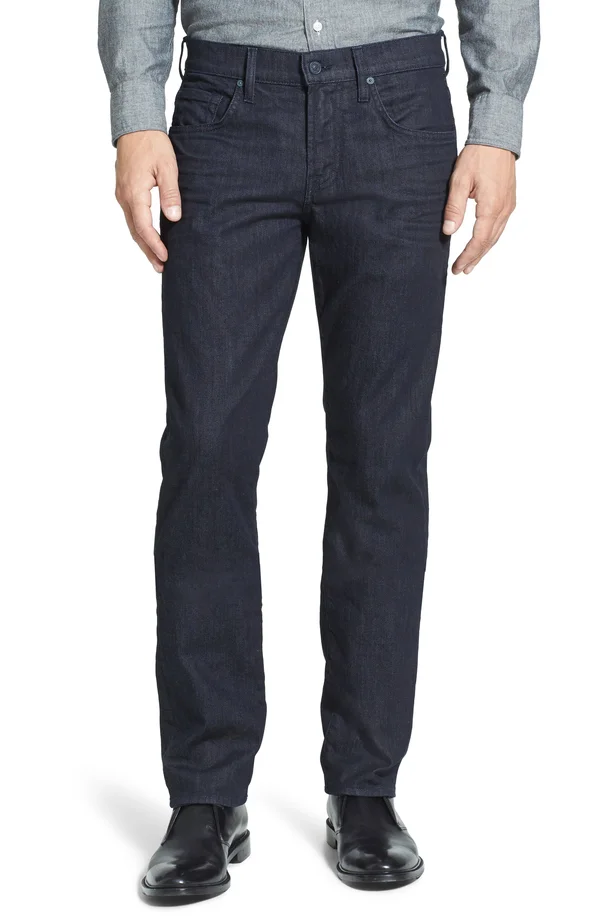 7 for All Mankind Men's Jeans - &The Straight& Deep Well