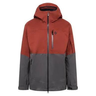 Black Diamond Men's BoundaryLine Mapped Jacket - Small - Black - Carbon