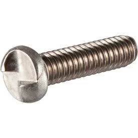 GoVets, Qty 3, Tamperproof Screw Co Inc 6-32 x 1x22 One-Way Security Machine Screw - Round Head - 18-8 Stainless Steel - Pkg o