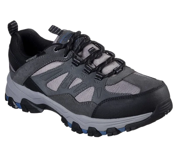 Skechers Men's Relaxed Fit Selmen Enago Hiking Shoe, Gray