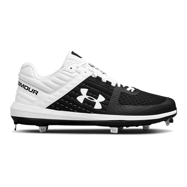 Under Armour Men's Yard Low St Baseball Cleats - Black, 12.5