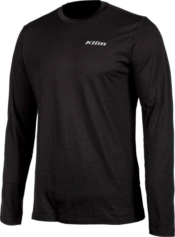Klim Teton Merino Wool Long Sleeve Shirt - Black - XL