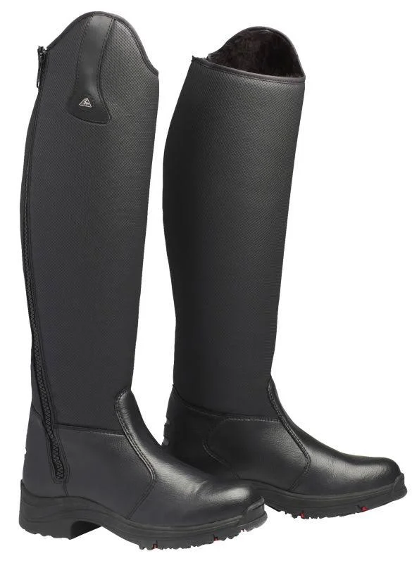 Mountain Horse Active Winter Rider Black, 8, Short