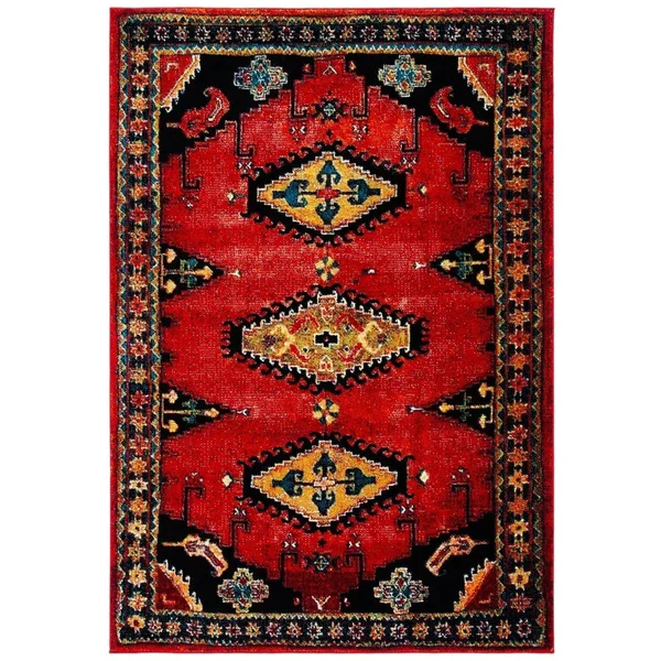 Safavieh Clearance Vintage Hamadan VTH251Q Red Rug, 6&7x22x6&7x22 - Square