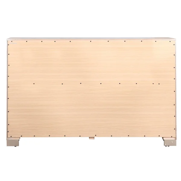 Glory Furniture Alana Silver Champagne Dresser