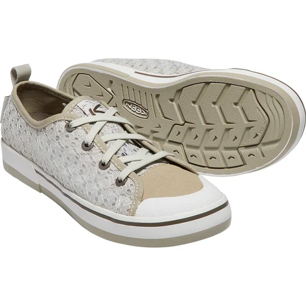 Keen Women's Elsa II Sneaker Crochet (6 Silver Birch/Canteen)