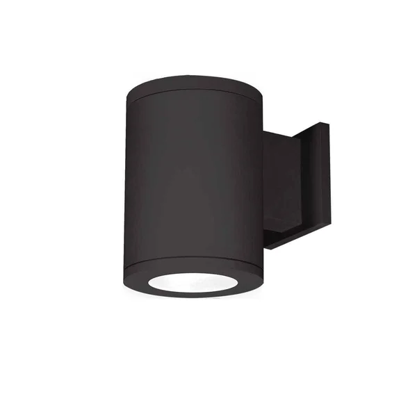 WAC Lighting DS-WS05-S27S-BK Tube Architectural LED 7 inch Black Outdoor Wall Sconce