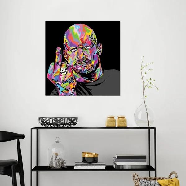TECHNODROME1 Large Canvas Prints - Stone Cold ( People > celebrities > Athletes & Coaches art)