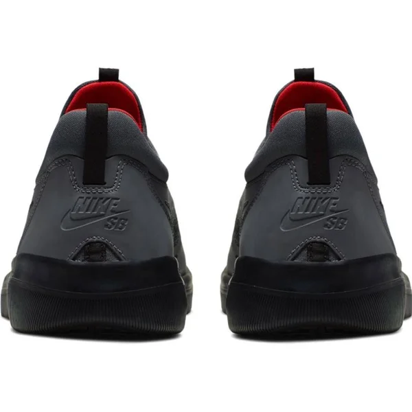 Nike SB Nyjah Free Shoes Dark Grey/Black-Gym Red