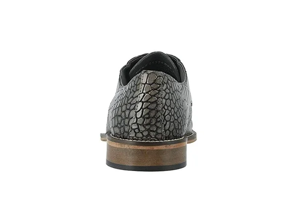 Stacy Adams Talarico Leather Sole Cap Toe Oxford Gray, Men's, Size: 8