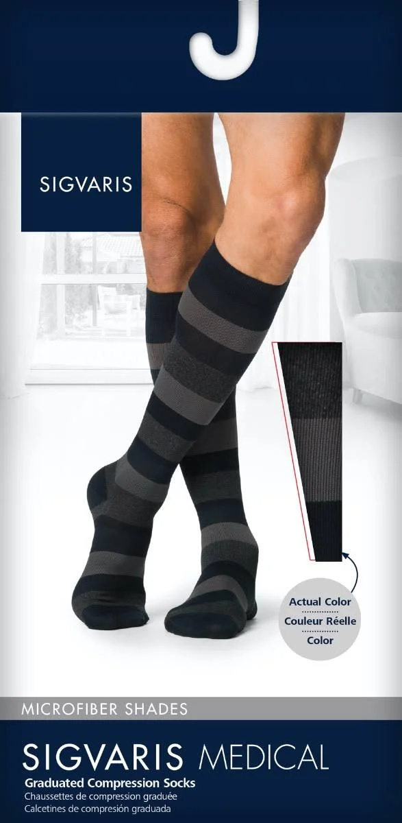 Sigvaris Microfiber Shades Knee High Stockings