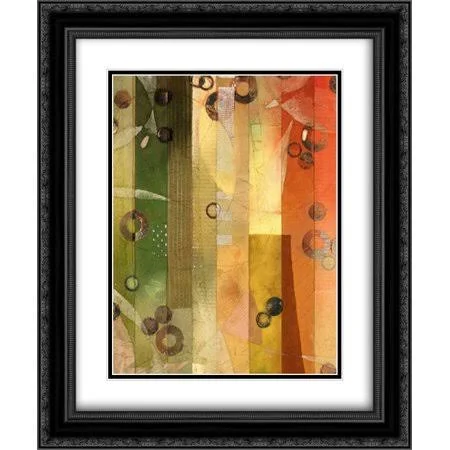 of This World NO. 10 2x Matted 20x24 Black Ornate Framed Art Print by Koury - Aleah