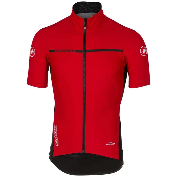 Castelli Perfetto Light 2 Short-Sleeve Jersey - Men's Yellow Fluo, S