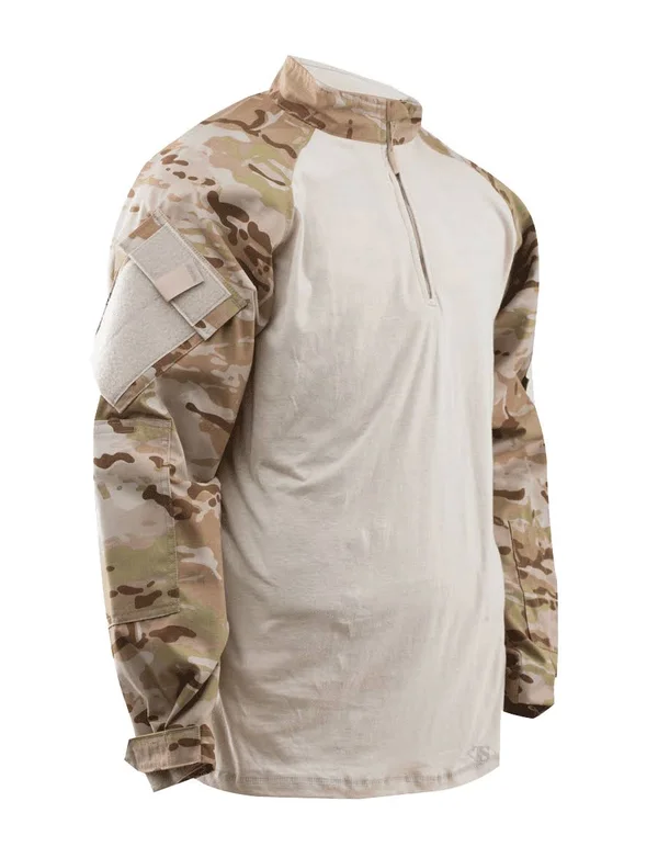 Tru-Spec 1/4 Zip Combat Shirt Multicam 50/50 Nyco