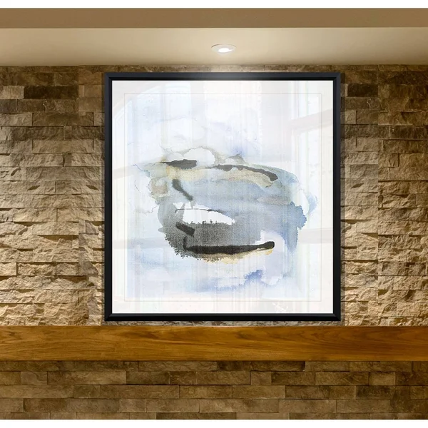 Cool Water II -Framed Giclee Print - 26x26