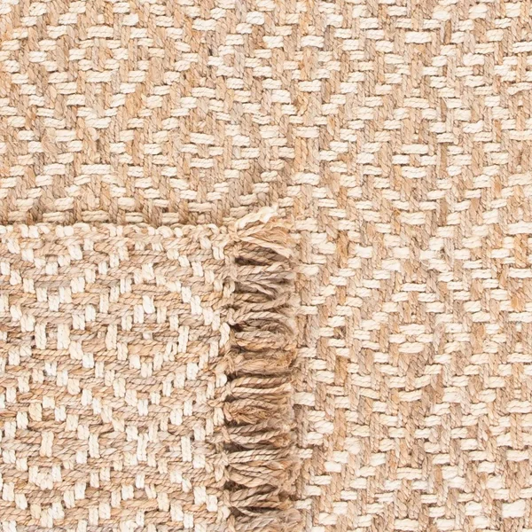 Safavieh Natural Fiber NF266D Area Rug Tropical Blue - Natural 8& x 10& Rectangle