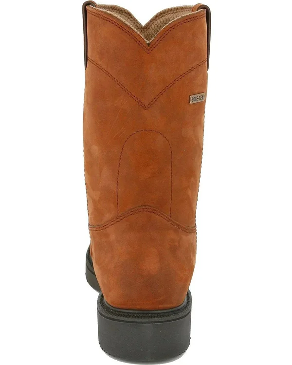 Justin Men's Aged Bark Gore-Tex Waterproof Western Work Boots