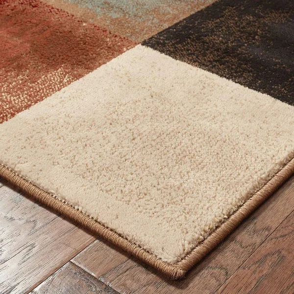 Home Decorators Collection Hayley Multi 10 ft x 12 ft. Plaid Area Rug