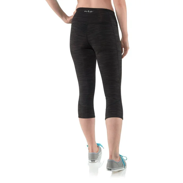 NRS Women's HydroSkin 0.5 Capris L, Moroccan Blue