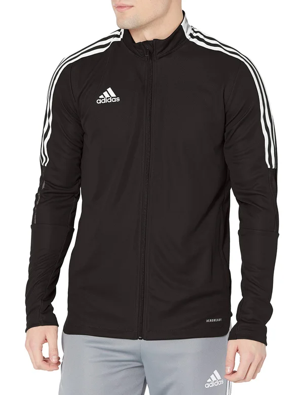 Adidas Men's Tiro 21 Track Jacket Black - 2XLT - Tall