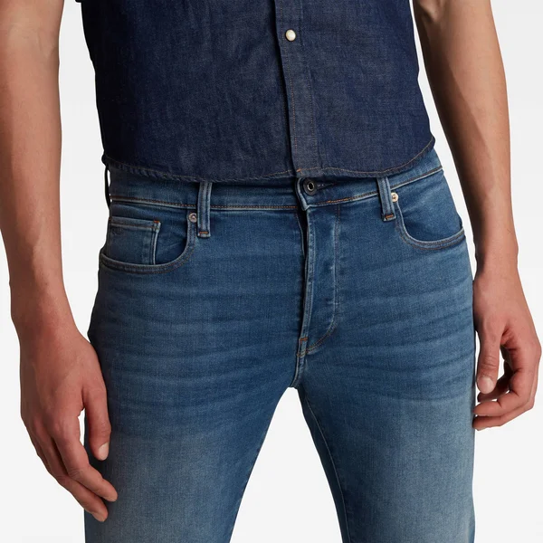 G-Star Raw Men 3301 Slim Jeans Medium Blue Size 30-36