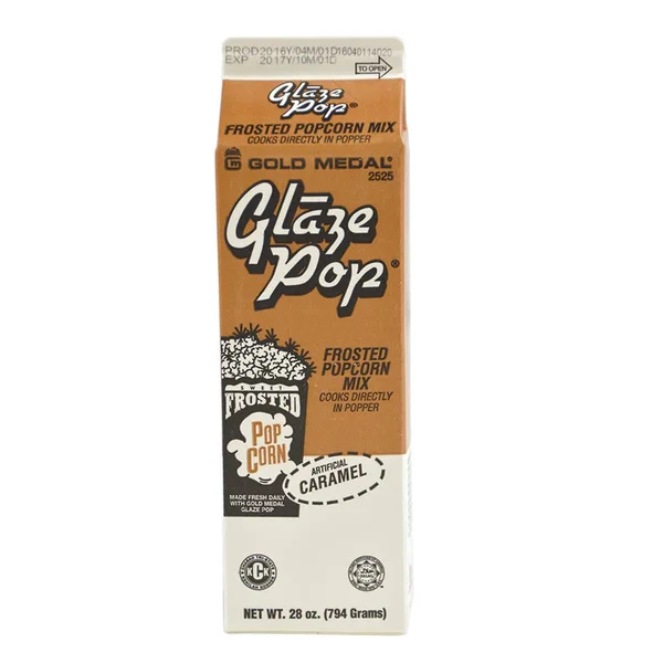 Gold Medal Glaze Pop Froasted Popcorn Mix, Caramel - 28 oz carton
