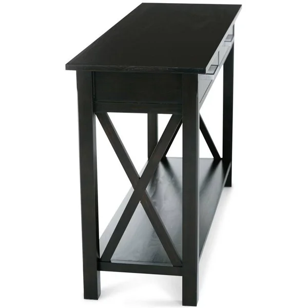 Simpli Home Kitchener Console Sofa Table, Brown