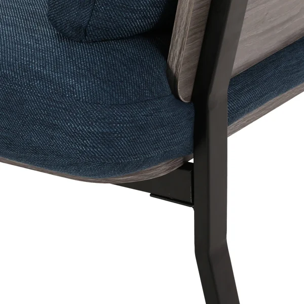 Christopher Knight Home Abigail Mid-Century Modern 3 Seater Wood Frame Sofa, Charcoal, Gray, Black