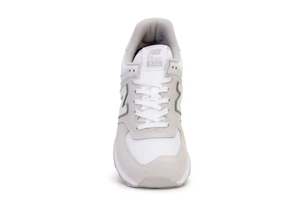 New Balance Men's 574 - Grey/White (Size 13)