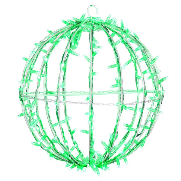 Vickerman X20led04t 180lt x 20x22 Green Twinkle LED Sphere