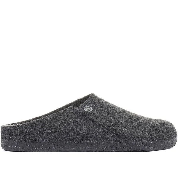 Birkenstock Men's Zermatt Wool Felt Slippers - Grey, US 06.5