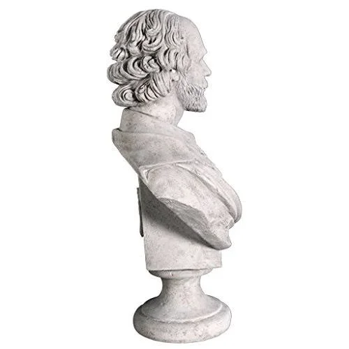 Design Toscano William Shakespeare Grand-Scale Sculptural Bust