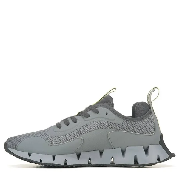Reebok Men's Zig Dynamica Running Shoes (Grey/Black) - Size 12.0 M