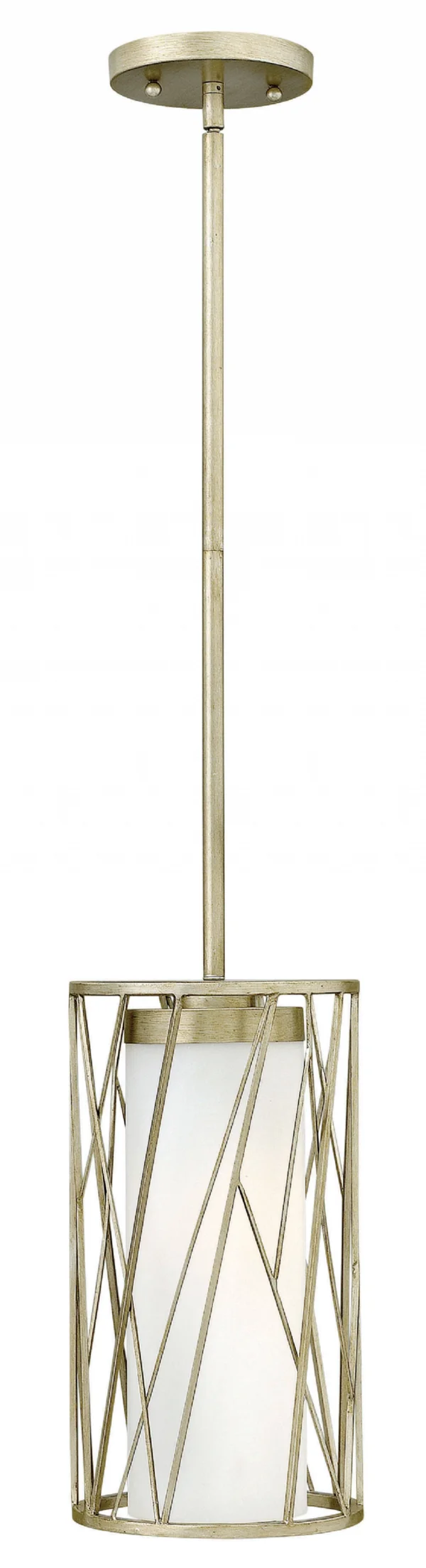 Fredrick Ramond Nest 1 Light Mini-Pendant - Silver Leaf - FR41617SLF