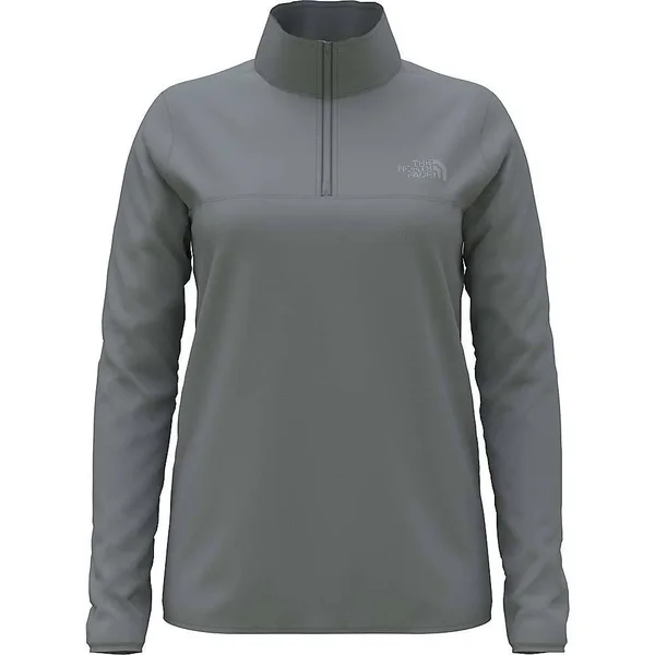 The North Face Women's TKA Glacier 1/4 Zip Top - XL - Mid Grey